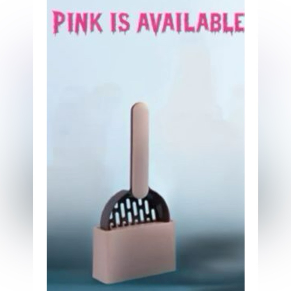 Cat Litter Scoop, Shovel For Cat Litter Box Cleaning, Pink, New